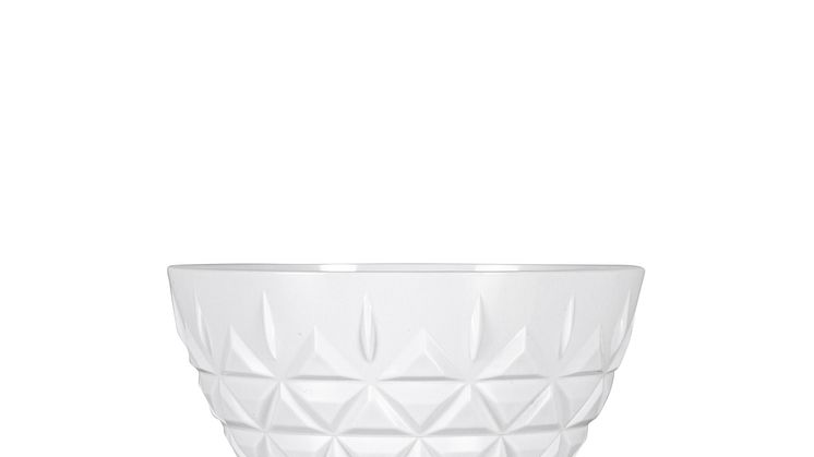 Picnic bowl 4-pcs, white  - Sagaform SS22 - 5018172