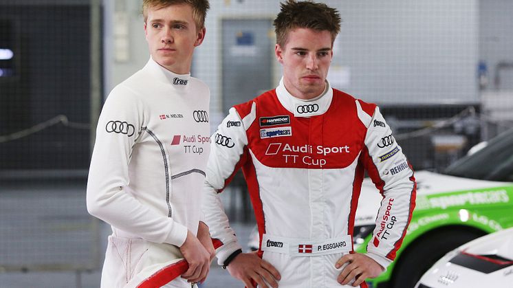 Nicklas Nielsen og Patrick Egsgaard til test på Hocekenheim