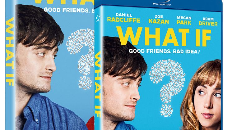 Komedin WHAT IF släpps på DVD, Blu-ray och VoD den 8 Januari