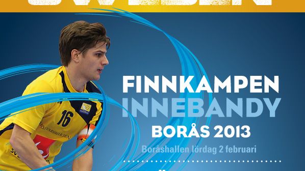 Finnkampen i Innebandy Borås 2013 - Boråshallen 2 februari 