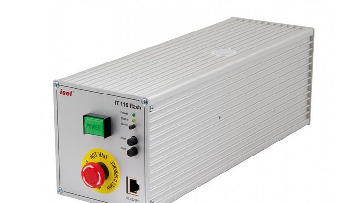 Freely programmable compact controller for a linear or circular axis with 2-phase stepper motor