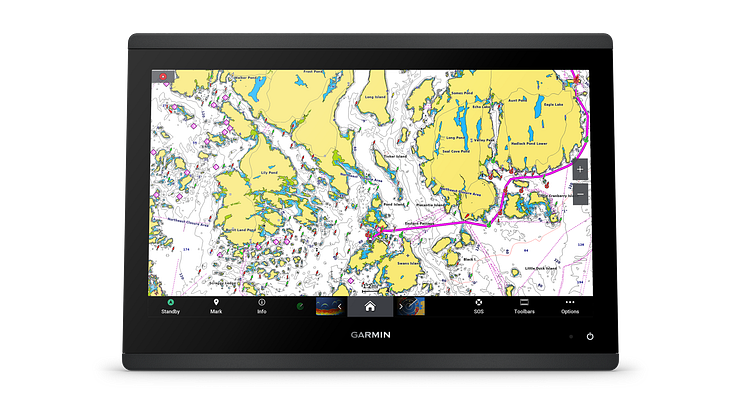 Garmin_GPSMAP 1623_Marinekarte (c) Garmin Deutschland GmbH