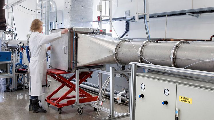 In this Camfil R&D facility in Trosa, Sweden, molecular filters are tested and classified according to ISO 10121-3 