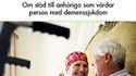 Inspirationsdag om stöd till anhöriga vid demenssjukdom