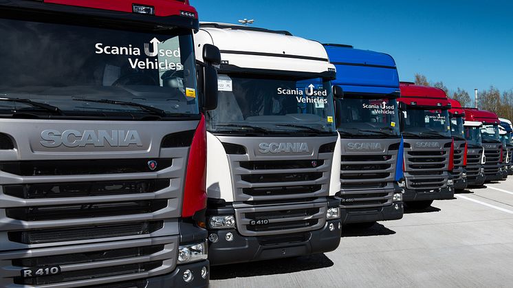 Gebrauchte Lkw von Scania: schnell verfügbar, zuverlässig und versehen mit dem Qualitätssiegel "Scania approved".
