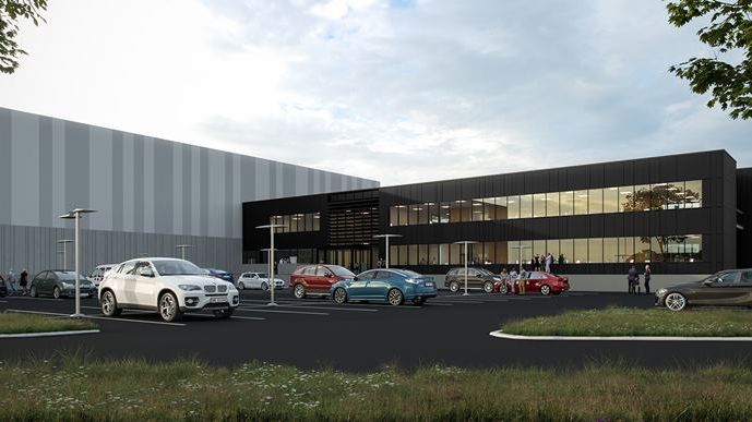Inflyttningen har påbörjats till DSVs nya logistikcenter i Rosersberg