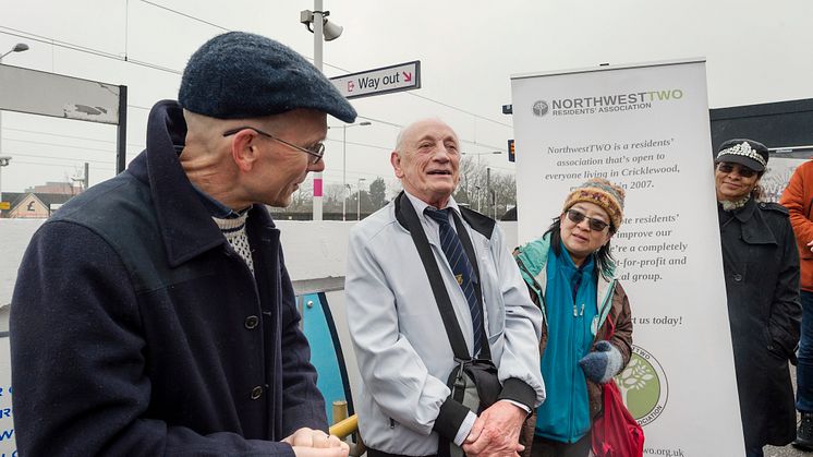 Cricklewood mural unveiling