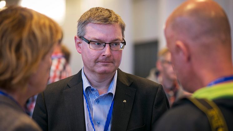 Jonas Ransgård m.fl. på Industridagen 2013