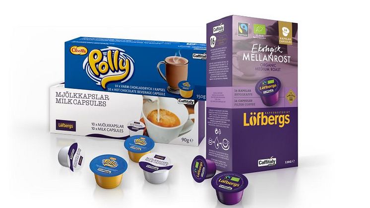 New tasty capsules from Löfbergs