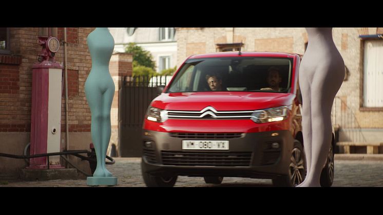 Nya Citroën Berlingo LCV: Kupé, interiör