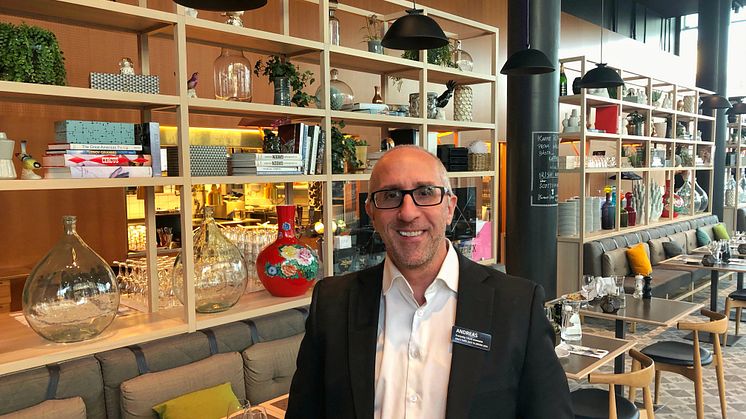 Andreas Ericson, Food & Beverage Manager på Quality Hotel Globe