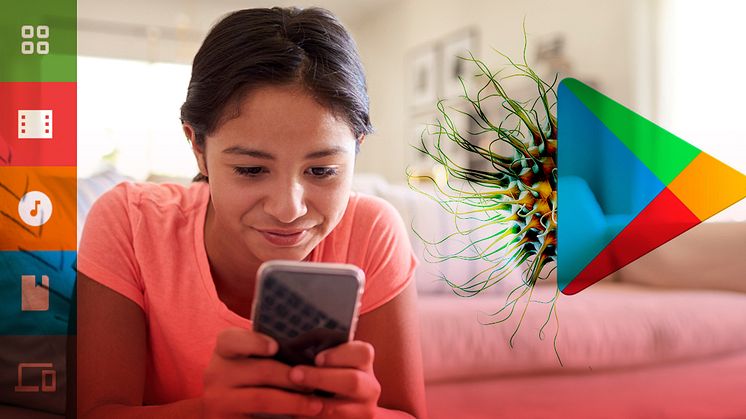 Skadlig kod gömd i barnappar på Google Play