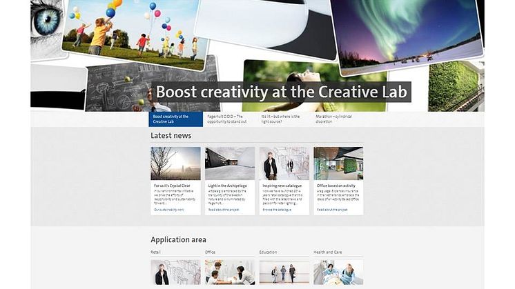 Fagerhult launches a new web platform