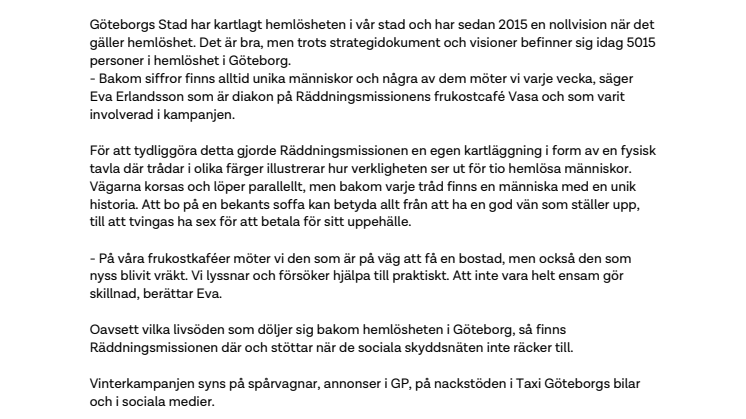 Räddningsmissionen följer utsatta på vägen hem