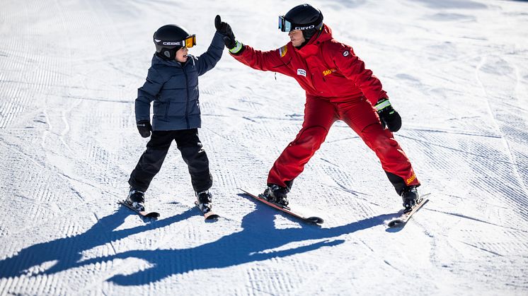 Stöten i Sälen - skidskola-high-five-barn