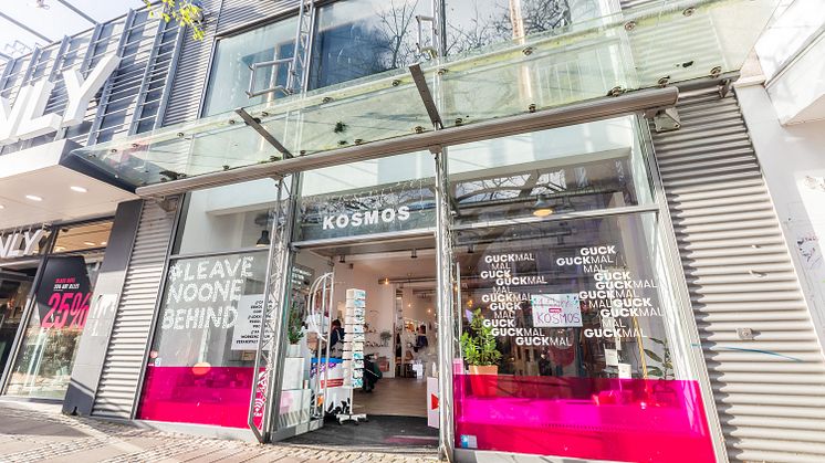 Der Kosmos Store in der Holstenstraße ist einer von drei Standorten für die Spenden der Innenstadt-Engel