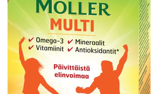 Möller Multi on markkinoiden monipuolisin monivitamiini-kalaöljyvalmiste
