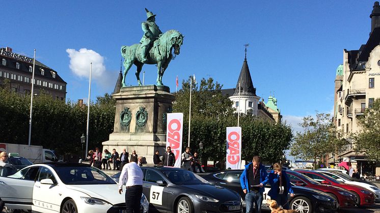 GARO laddade elbilsrallyt