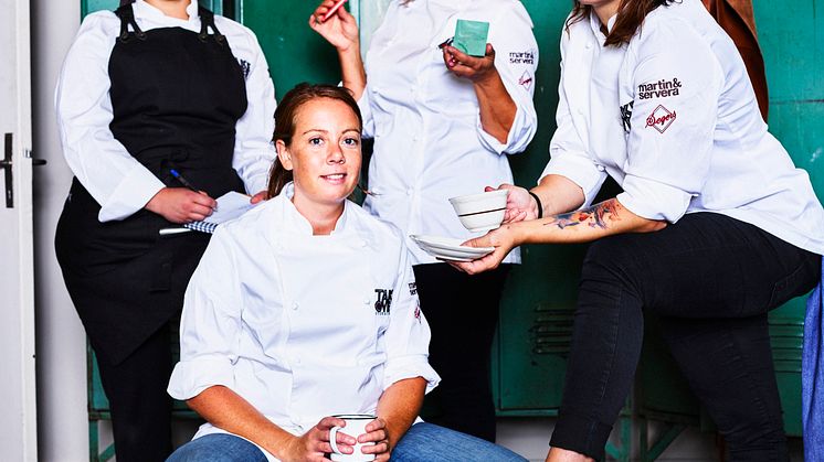 Lisa Lönner med det kvinnliga kocknätverket Take Over