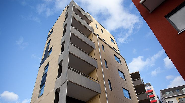 Bostadsbolagets första passivhus