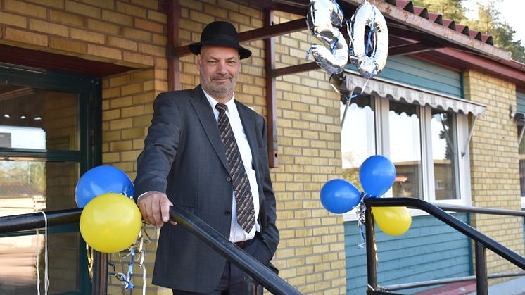 Mikael Nilsson, rektor på Färjestadsskolan