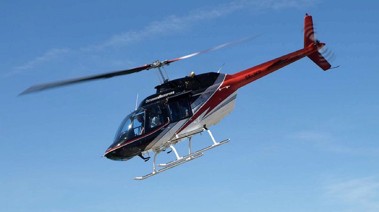 Falsterbo Horse Show: Flyg helikopter!
