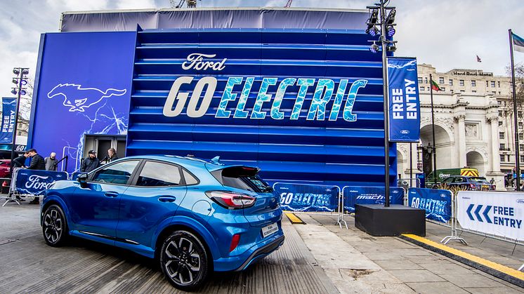 Fords Go Electric-event i London
