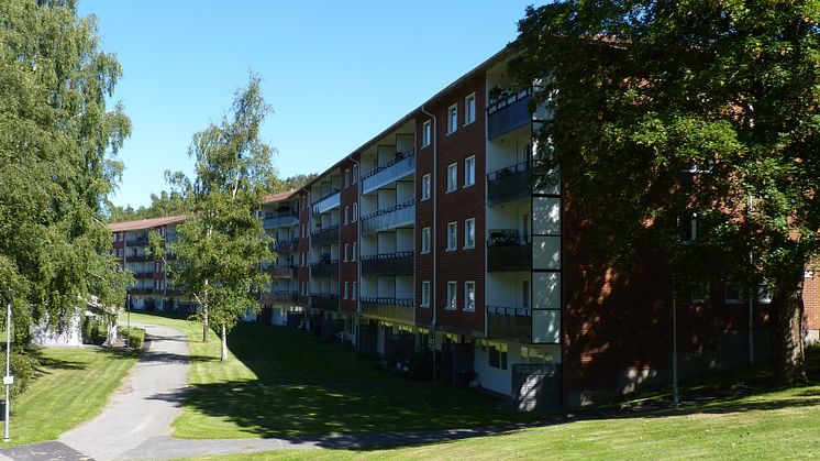Kungälvsbostäders nästa stamrenoveringsprojekt Lärkgatan 1-19