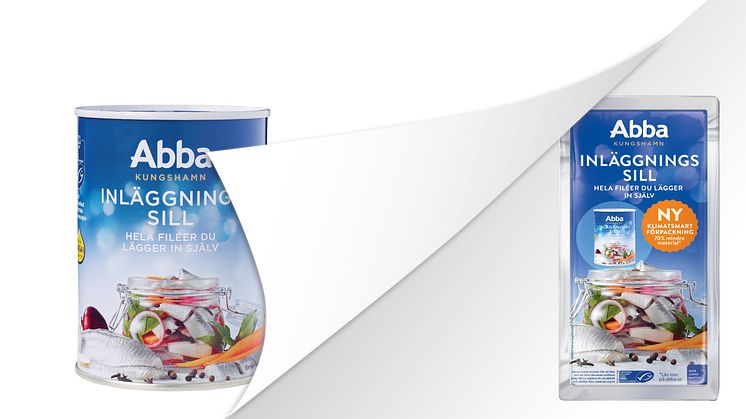 Abba sill-klassiker i klimatsmart förpackning