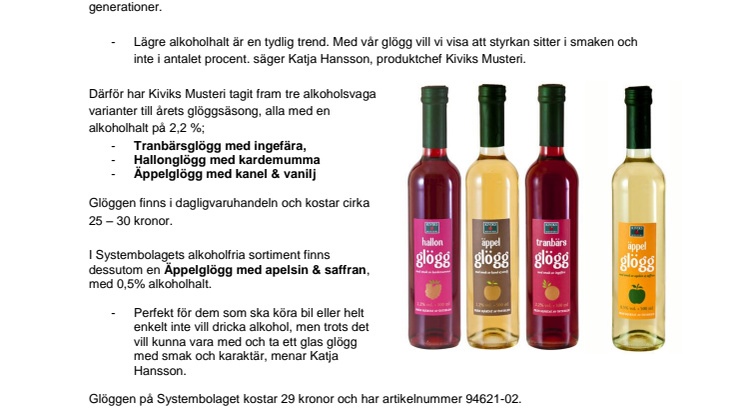 Styrkan sitter i smaken