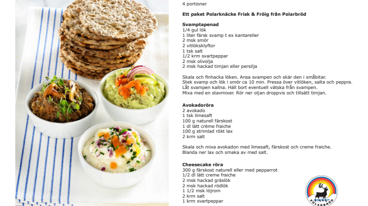 Polarknäcke Frisk & Fröig med goda röror