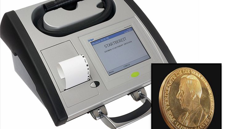  Danner-Medaille in Gold für Forschung von Dräger Safety