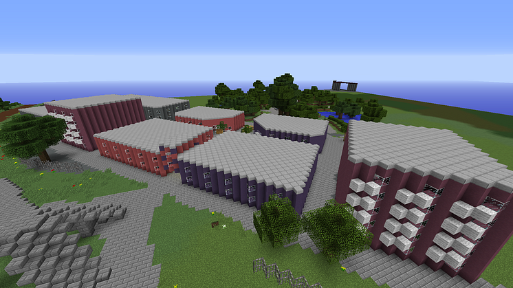 Nyköping i Minecraft