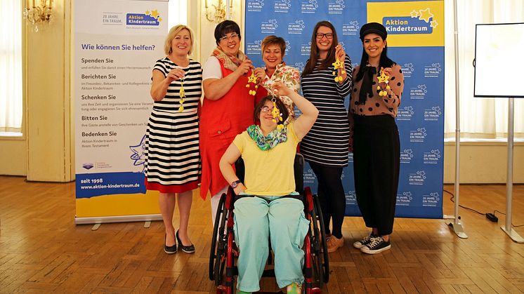 Aktion Kindertraum 2018 - Projekt-Präsentaion in der Alten Börse in Leipzig 