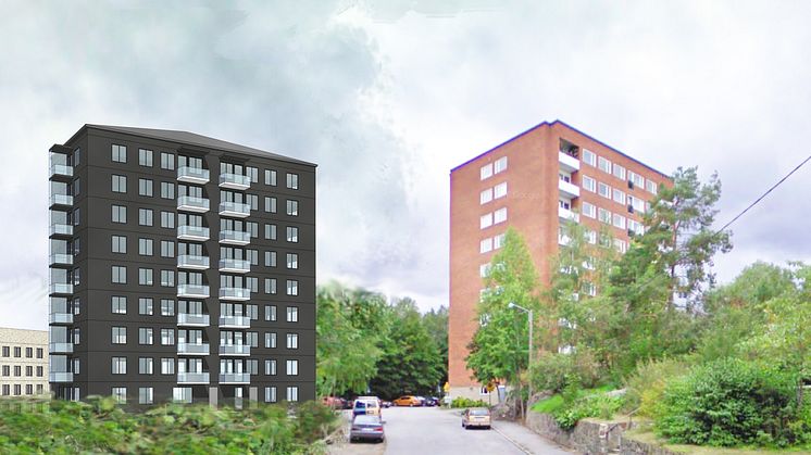 Kvarteret Prinsen 3, Trångsund (tidig skiss)