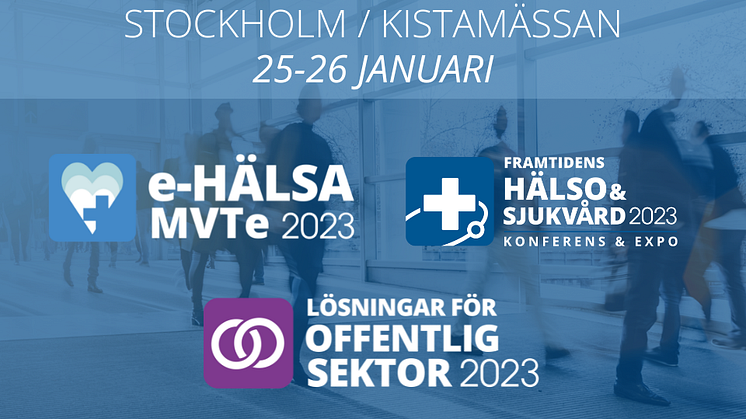 Oväntat stort intresse för Sveriges största mötesplats för offentlig sektor och vården – helt fullbokat mässgolv
