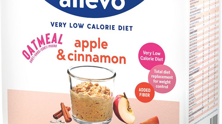 Allévo VLCD Oat Meal Apple & Cinnamon