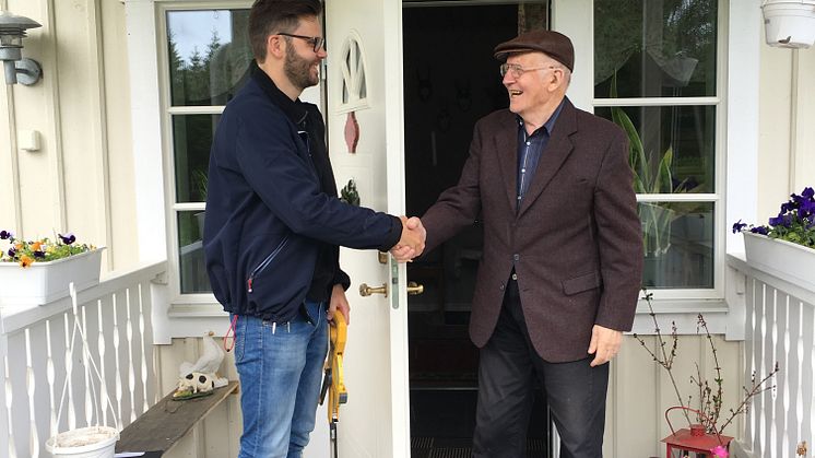 ​Han vill bli först i byn med solceller