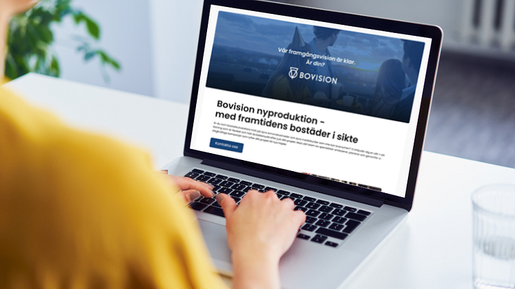 Bovision introducerar nya tjänster för nyproduktion – skräddarsydd marknadsföring för byggbranschen