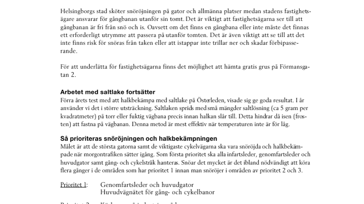 Vintern är här med snö och halka
