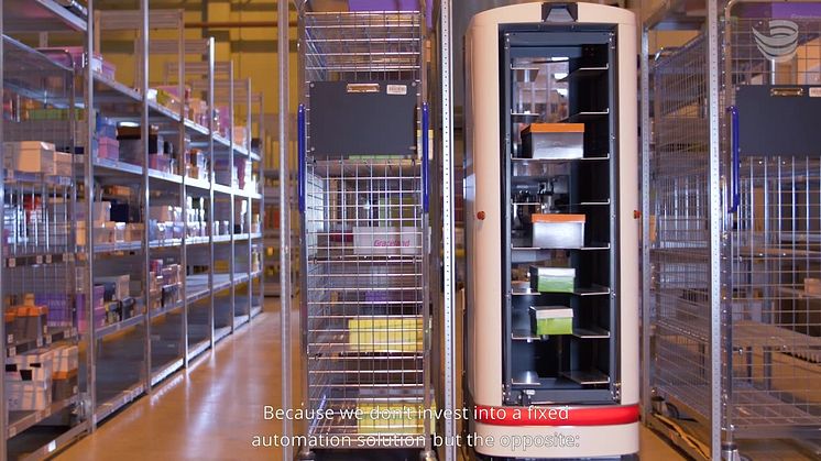 Pick-by-Robot im Einsatz bei FIEGE Logistik