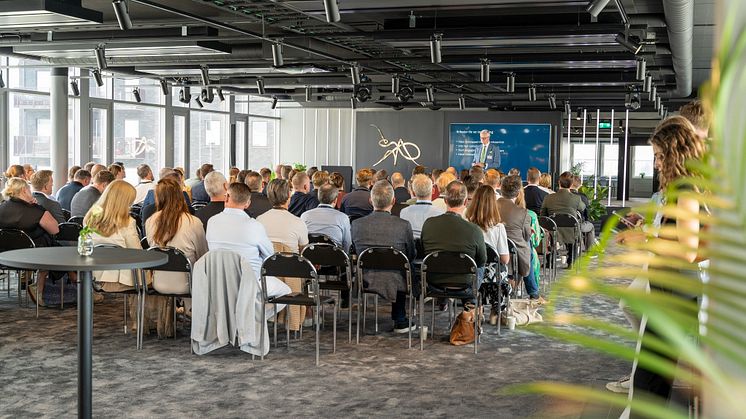 Idag samlade Wallenstam cirka 100 personer från 60 bolag med intresse för proptech, drift och byggnation till en nätverksdag i Umami Park, Sundbyberg.