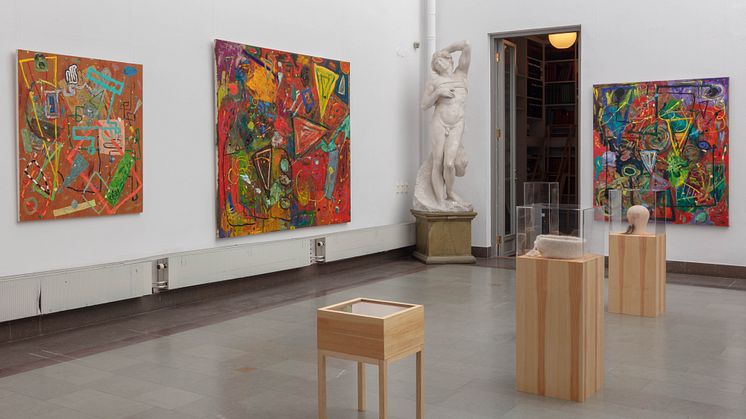Utställningsvy, Kungl. Konsthögskolans vårutställning 2018