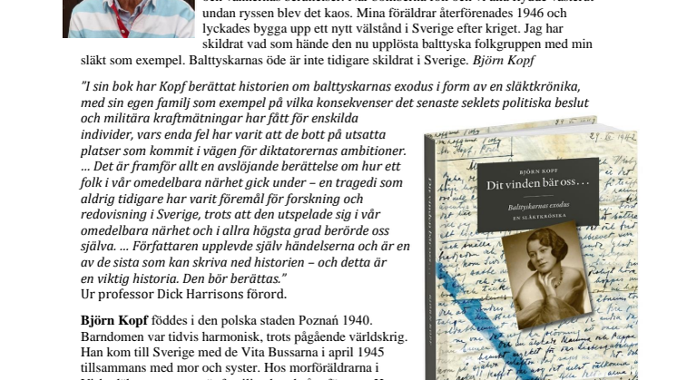 Pressinformation Dit vinden bär oss - Balttyskarnas exodus.pdf