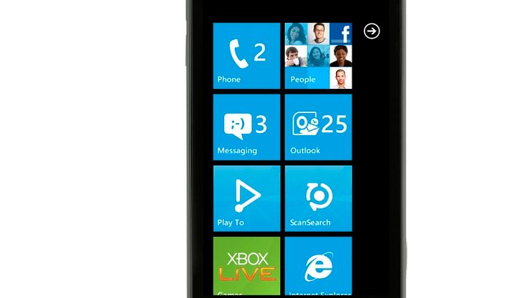 Upplev det bästa av Windows Phone 7 med nya LG Optimus 7