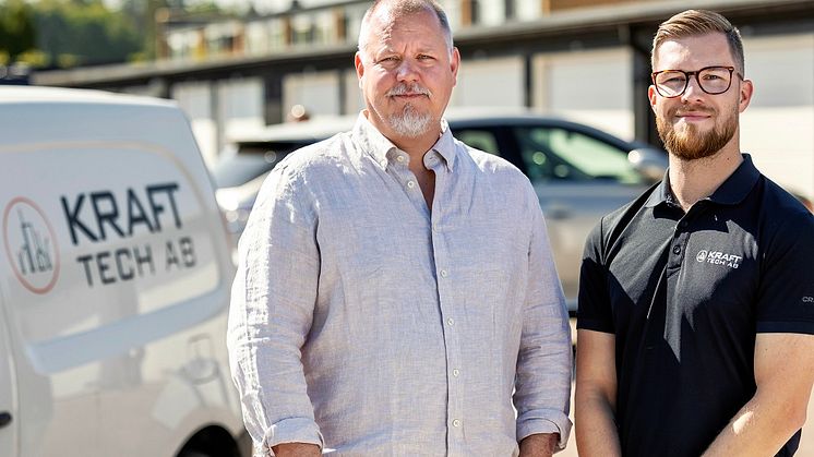 Örjan Lind, verksamhetschef_Stefan Johansson, VD Krafttech