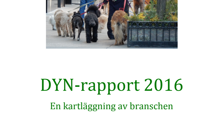 DYN-rapport 2016 – en kartläggning av djurbranschen