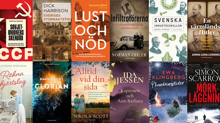 Nu presenterar vi höstens titlar från Historiska Media!