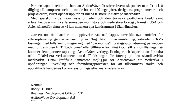 Projekt- och utvecklingssamarbete med företag i Bangladesh