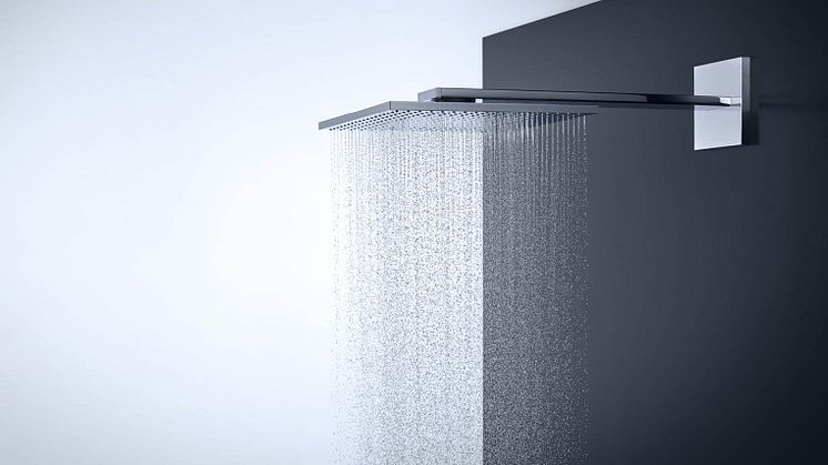 AXOR udvider hovedbrusersortimentet med nye varianter med PowderRain.